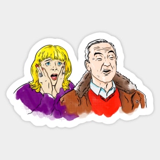 Pam and Mick Sticker